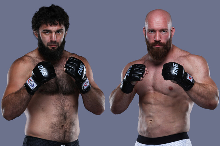ชามิล เออร์โดกัน และ พอล เอลเลียต ชั่งน้ำหนักและวัดระดับน้ำ ในศึก ONE Fight Night 48
