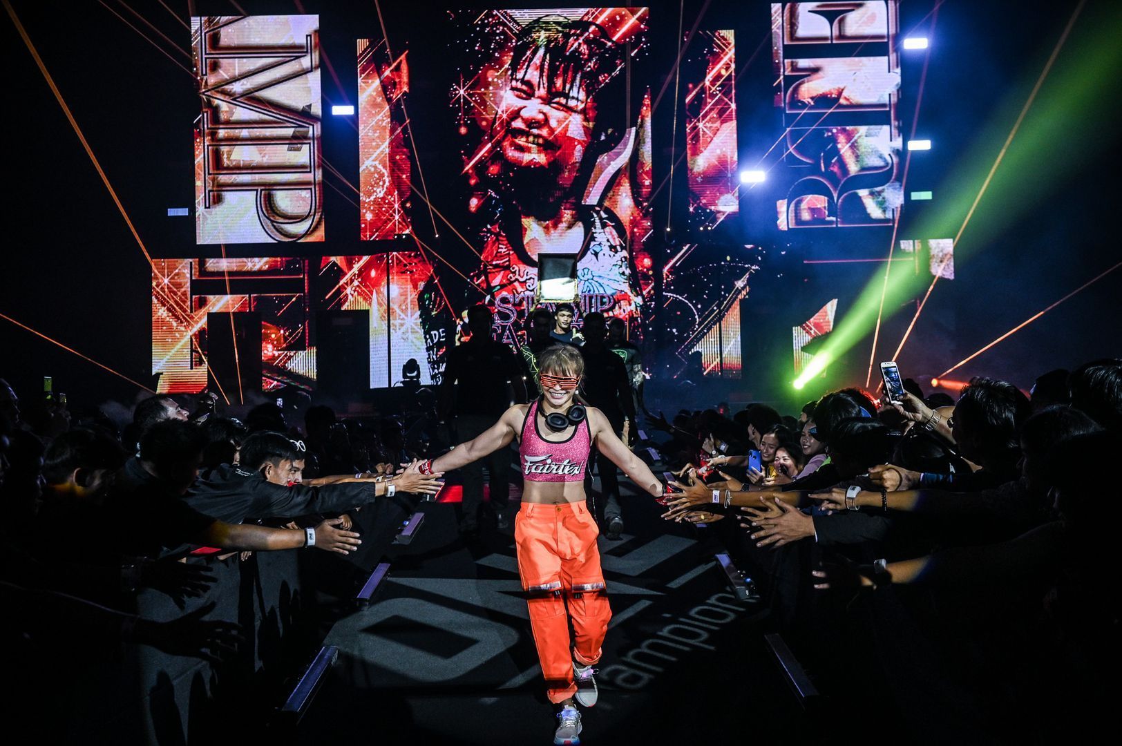 Stamp Fairtex at ONE A NEW TOMORROW YK 7027