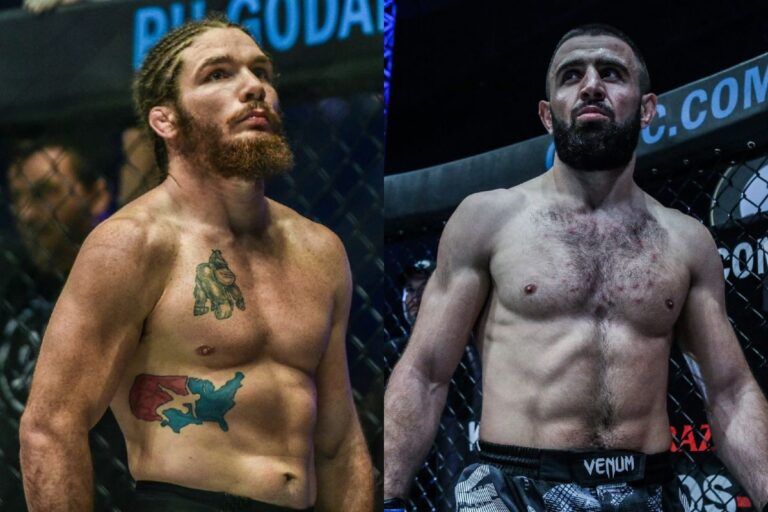 ONE Welterweight World Title showdown between mma fighters James Nakashima and reigning champion Kiamrian Abbasov