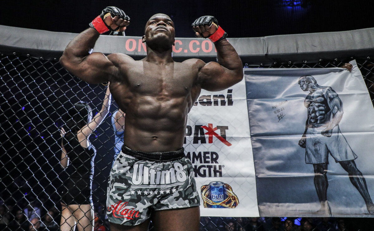 Four-time kickboxing and Muay Thai heavyweight World Champion Alain Ngalani