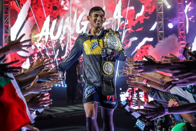 Two-division ONE World Champion Aung La “The Burmese Python” N Sang
