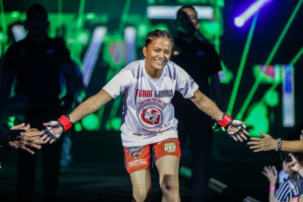 Team Lakay star Gina Iniong