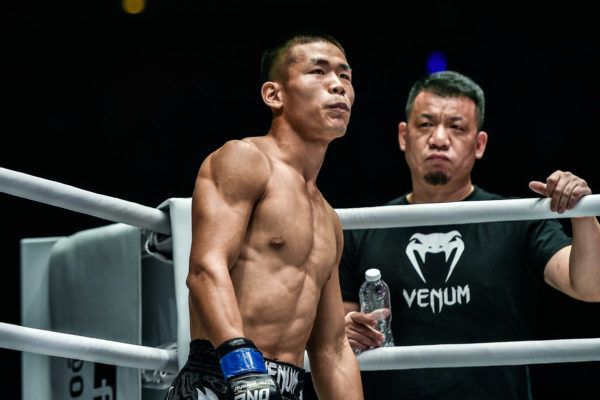 #3-ranked bantamweight kickboxing contender Zhang Chenglong