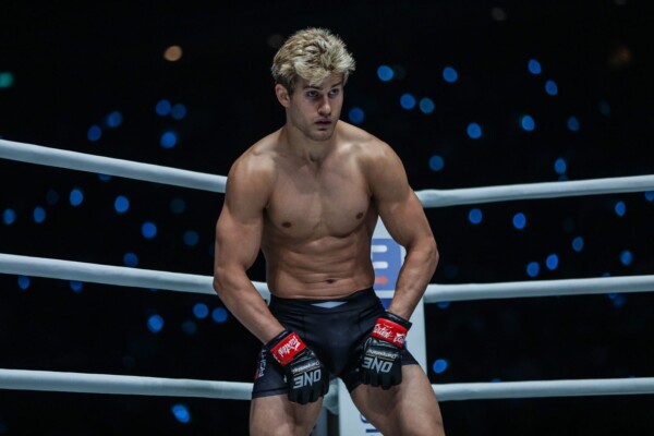 Sage Northcutt moments before his debut fight