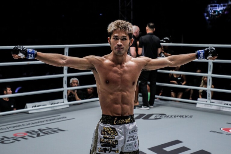 Japan's Momotaro beats Singtongnoi in 41 seconds to set fastest ONE Super Series knockout in history