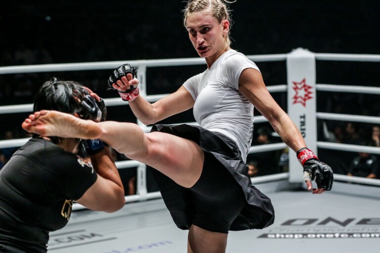 Colbey Northcutt VS Putri Padmi at ONE EDGE OF GREATNESS DUX 0994 768x512