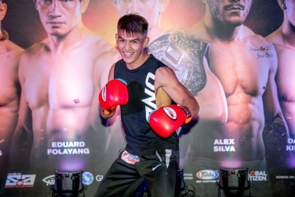 Danny Kingad at the ONE FIRE & FURY Open Workout