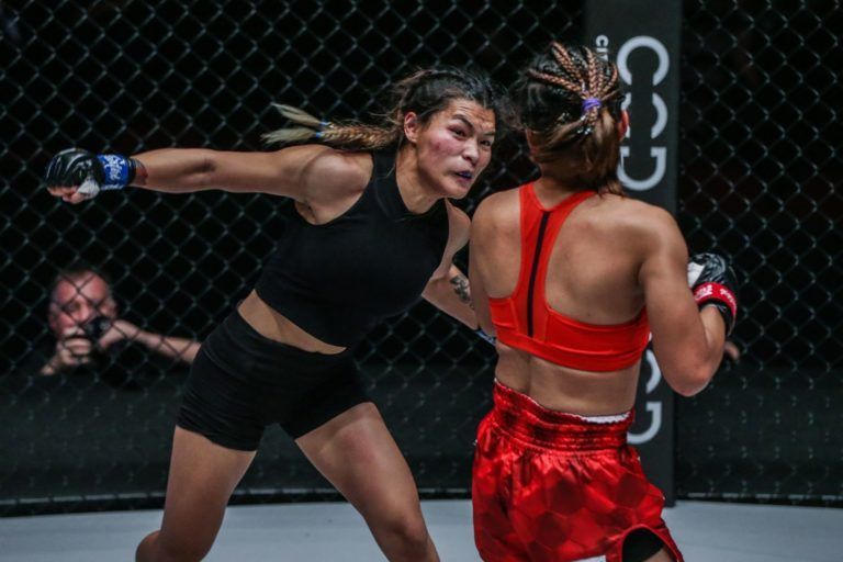 Gina Iniong defeats Asha Roka ONE FIRE FURY DC DUX_0573 768x512