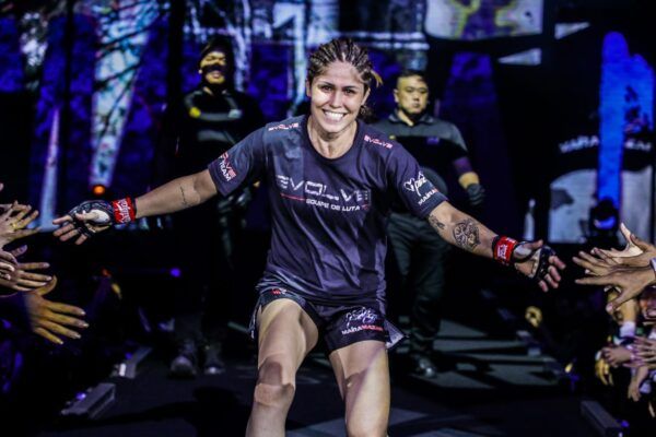 Brazilian MMA fighter Maira Mazar