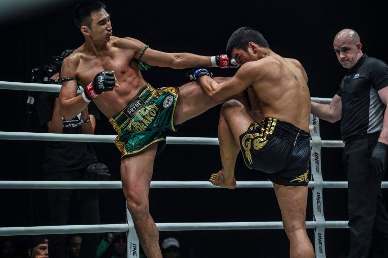 Petchmorakot Petchyindee Academy defeats Pongsiri PK.Saenchaimuaythaigym ONE WARRIOR'S CODE