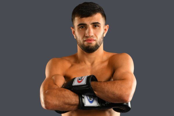 Russian kickboxer Aslanbek Zikreev