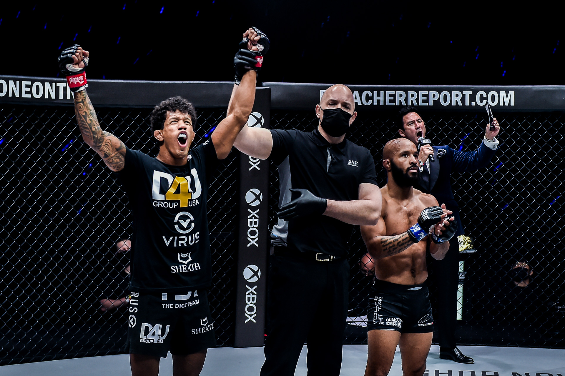 Adriano Moraes Demetrious Johnson ONE on TNT I 2