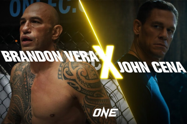 ONE Heavyweight World Champion Brandon Vera talks with WWE Champion John Cena