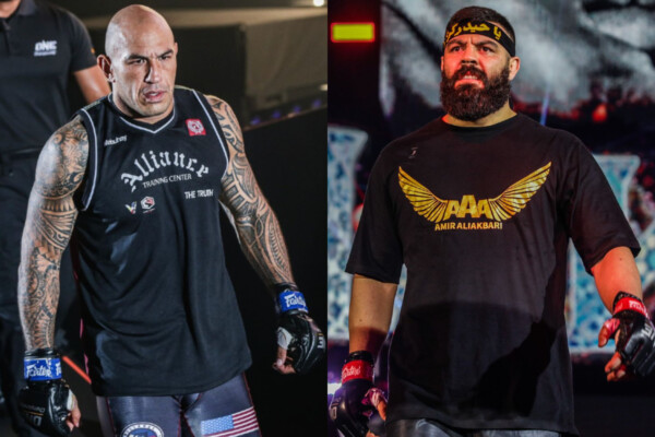 MMA heavyweight fighters Brandon Vera and Amir Aliakbari