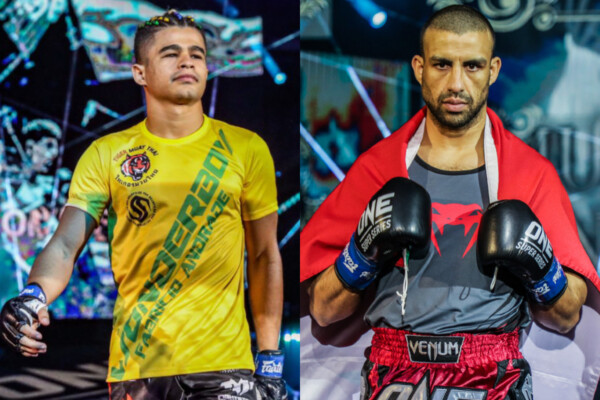 MMA fighter Fabricio Andrade and kickboxer Mustapha Haida