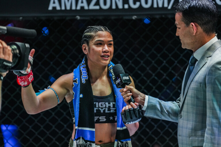 Jackie Buntan Diandra Martin ONE Fight Night 10 21