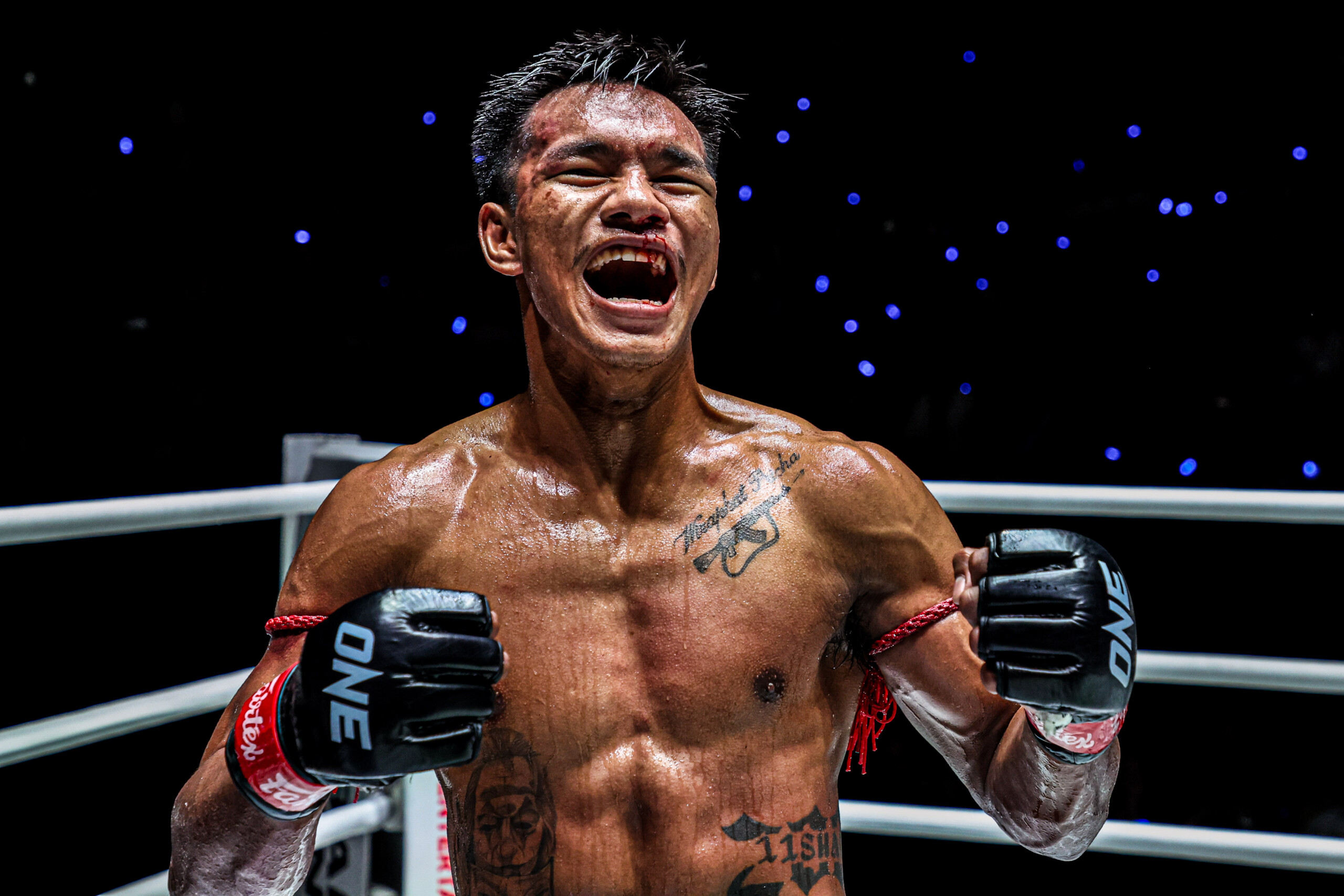 Shadow Singha Mawynn Hassan Vahdanirad ONE Friday Fights 100 30 scaled