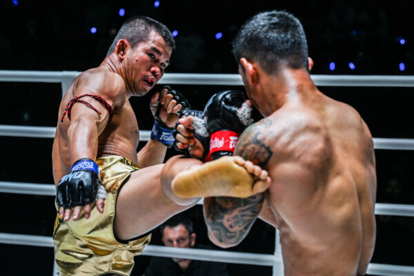 Kongthoranee Sor Sommai Nong O Hamante Leon ONE Fight Night 31 31 scaled