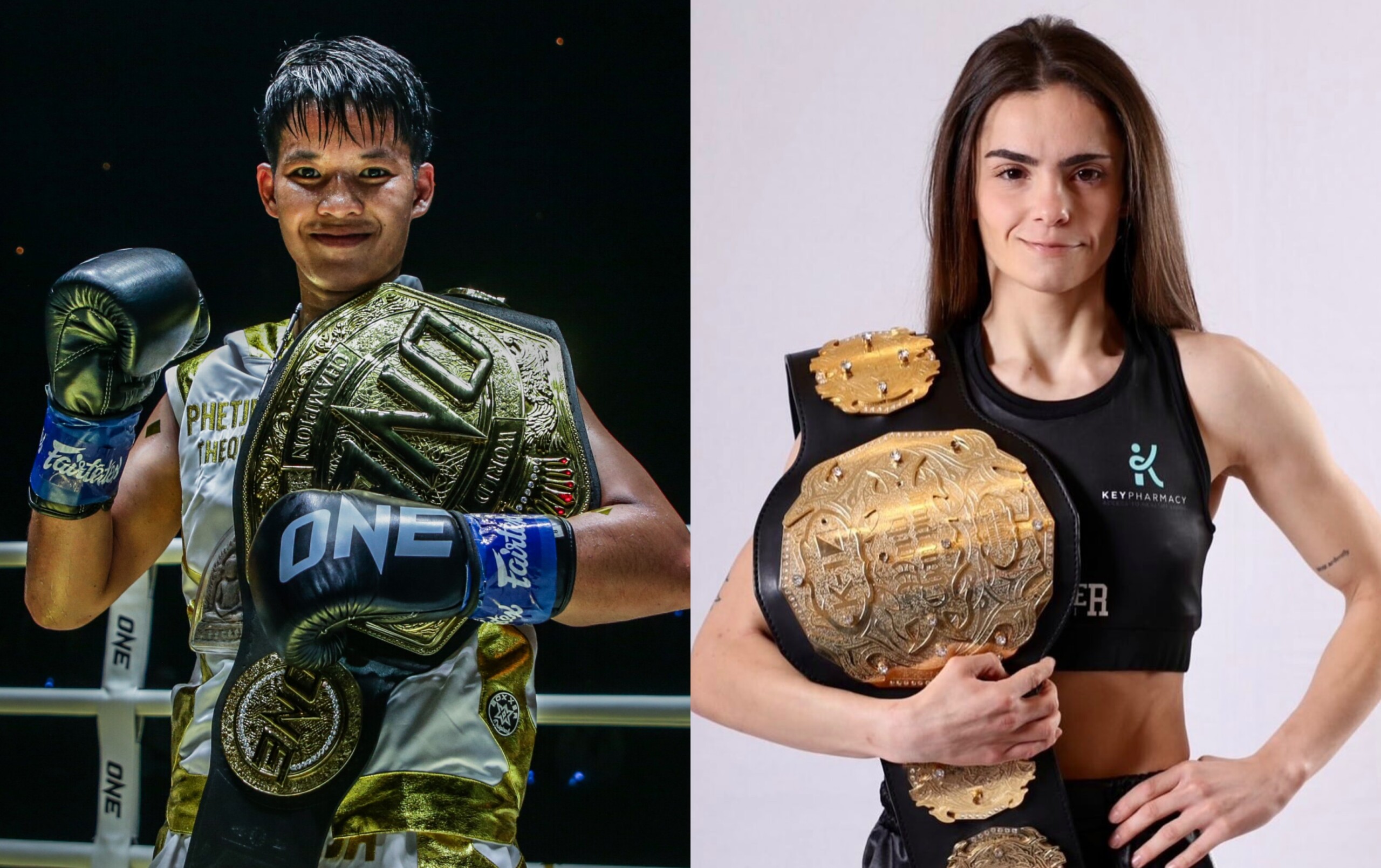 Phetjeeja vs. Antonia Prifti for ONE Atomweight Kickboxing World Title at The Inner Circle 28