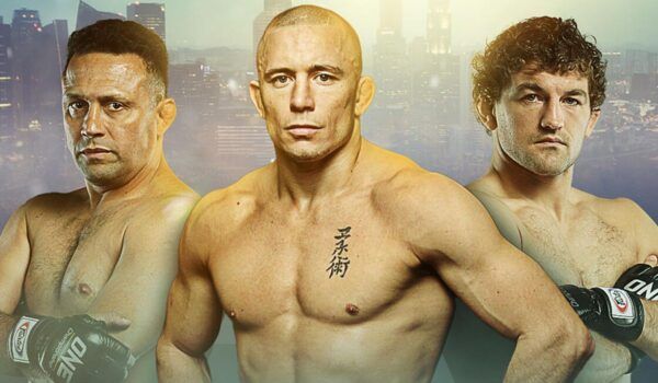 Mixed Martial Arts legends Renzo Gracie, Georges St-Pierre, and Ben Askren