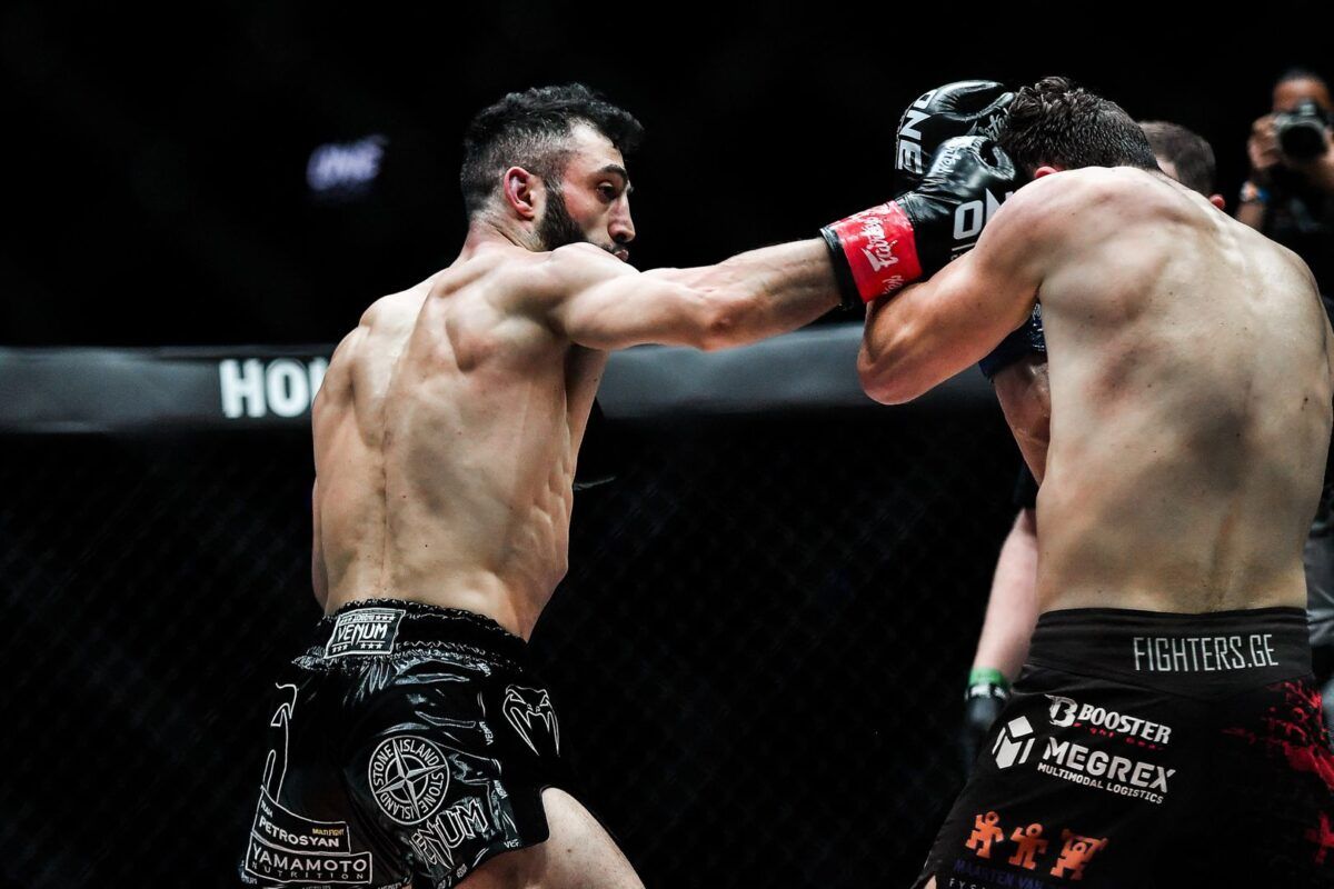 Giorgio Petrosyan fights Davit Kiria at ONE: FISTS OF FURY