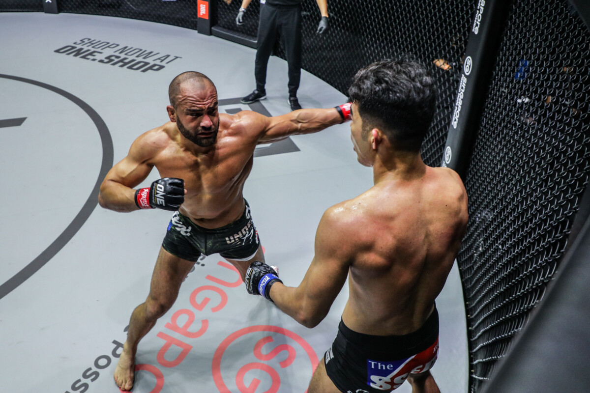 Pictures from Eddie Alvarez vs. Ok Rae Yoon from "ONE on TNT IV"