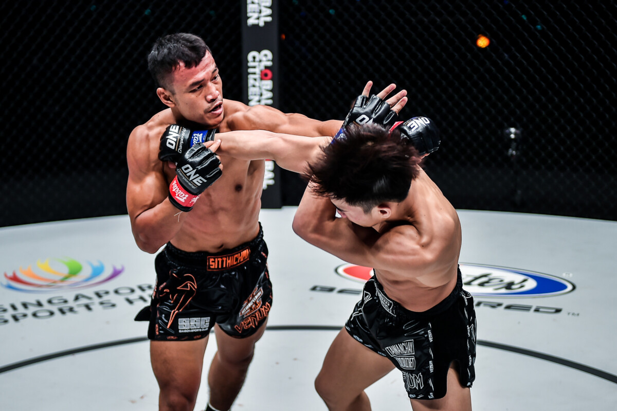 Pictures from the Muay Thai dream match between Sitthichai and Tawanchai at ONE: BATTLEGROUND III