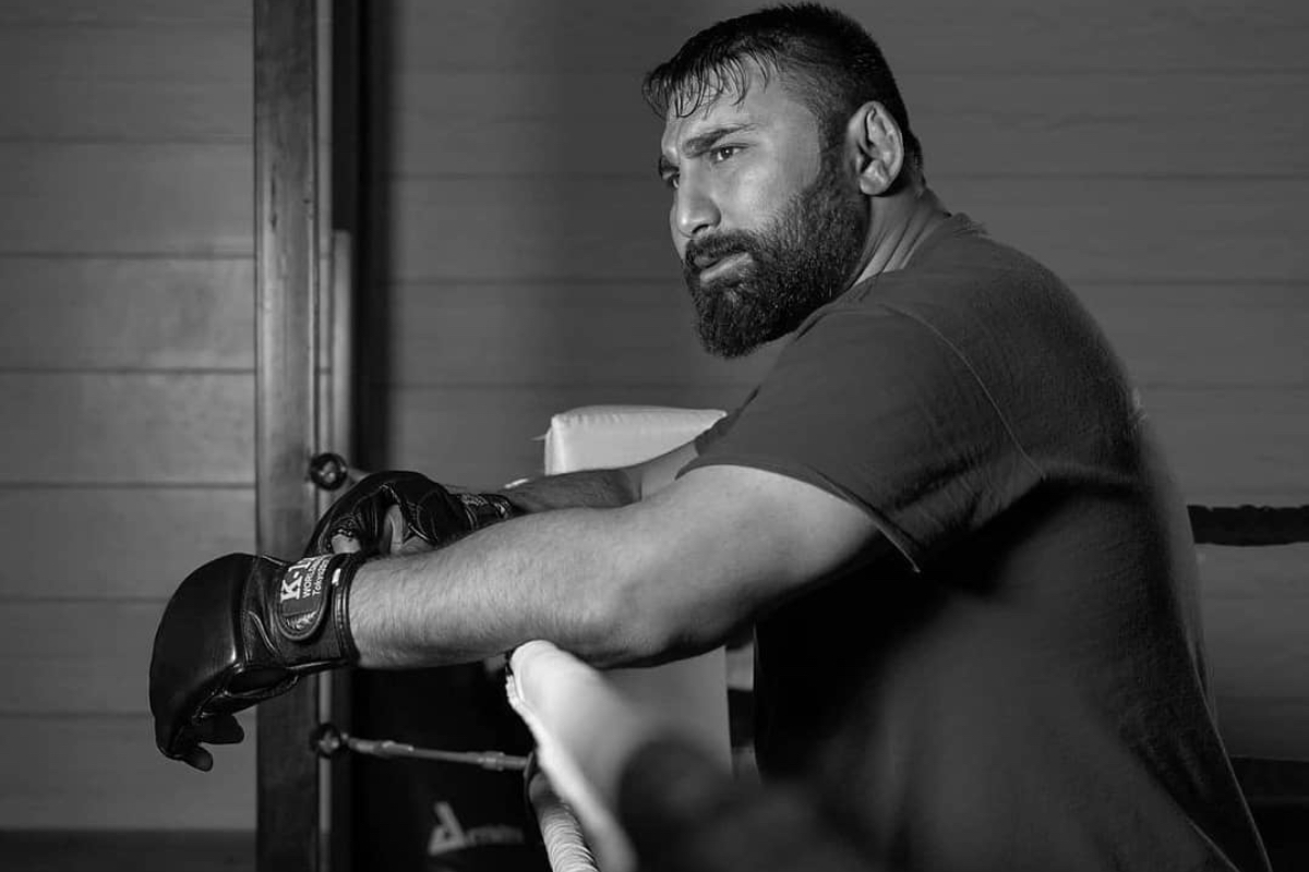 Iranian kickboxer Iraj Azizpour