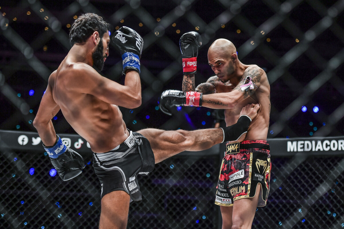 Chingiz Allazov connects on Samy Sana at ONE: FIRST STRIKE.