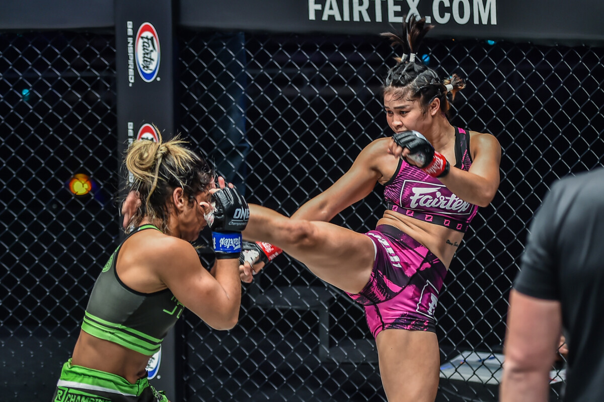 Stamp defeated Julie Mezabarba by unanimous decision at ONE: NEXTGEN.