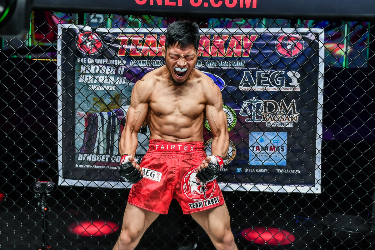 Lito Adiwang was ready to go at ONE: NEXTGEN III.