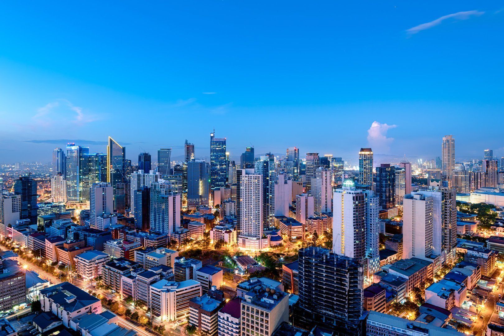 Manila skyline