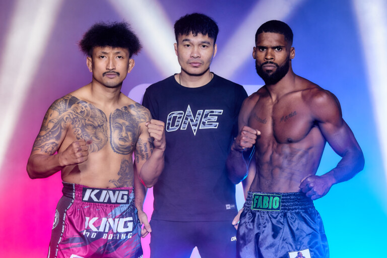 Pakorn and Fabio Reis faceoff before ONE Friday Fights 79