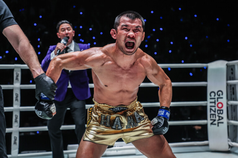 Kongthoranee Sor Sommai Nong O Hamante Leon ONE Fight Night 31 116 scaled