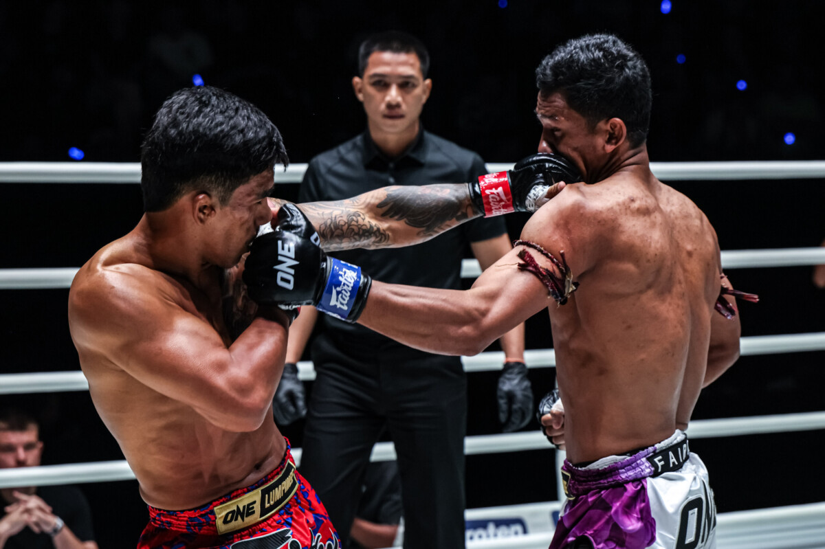 Panrit Lukjaomaesaiwaree Krisana Dowdenmuaythai ONE Friday Fights 152 3